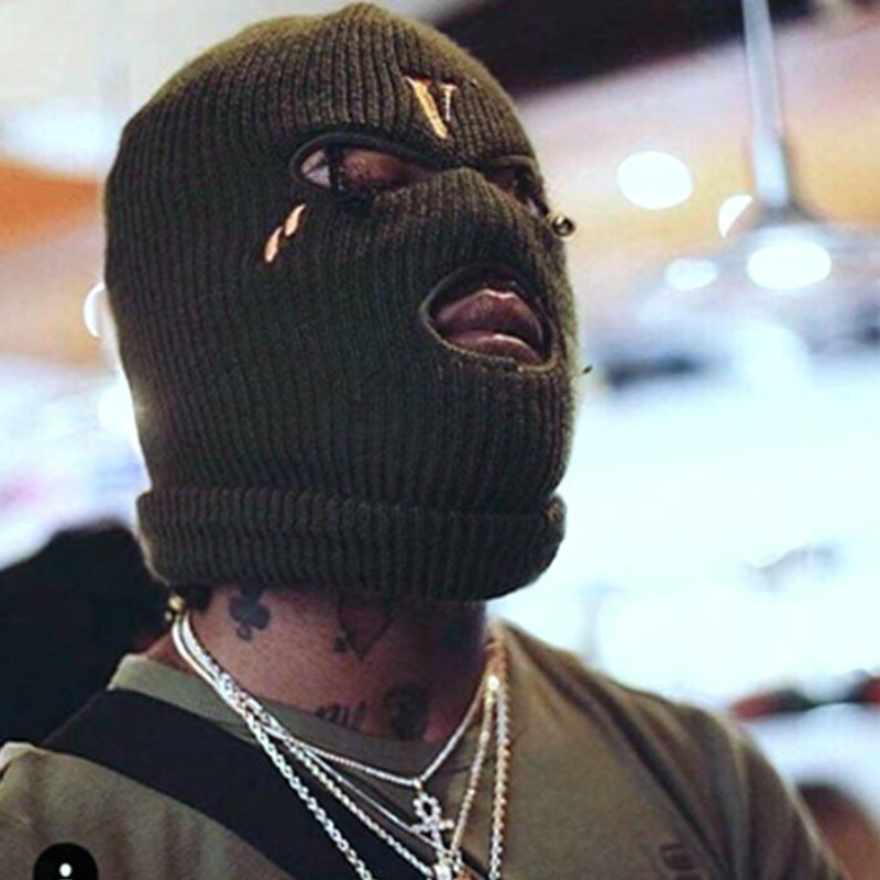 Fashion-2019 New Hip Hop V POP STORE Guerrilla Shop Limits Bandit Heads to Wea Caps and Cold Caps Dual-purpose Bandit Masks, Black
Fashion-2019 New Hip Hop V POP STORE Guerrilla Shop Limits Bandit Heads to Wea Caps and Cold Caps Dual-purpose Bandit Masks, Black