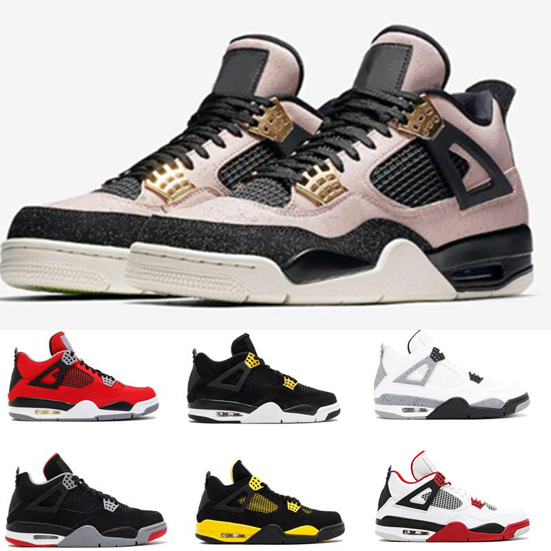 2019 4 Pure Money Silt Red Splatter Basketball Shoes Men Laser Black Hot Punch TORO BRAVO BRED Royalty White Cement Sports Sneaker
2019 4 Pure Money Silt Red Splatter Basketball Shoes Men Laser Black Hot Punch TORO BRAVO BRED Royalty White Cement Sports Sneaker