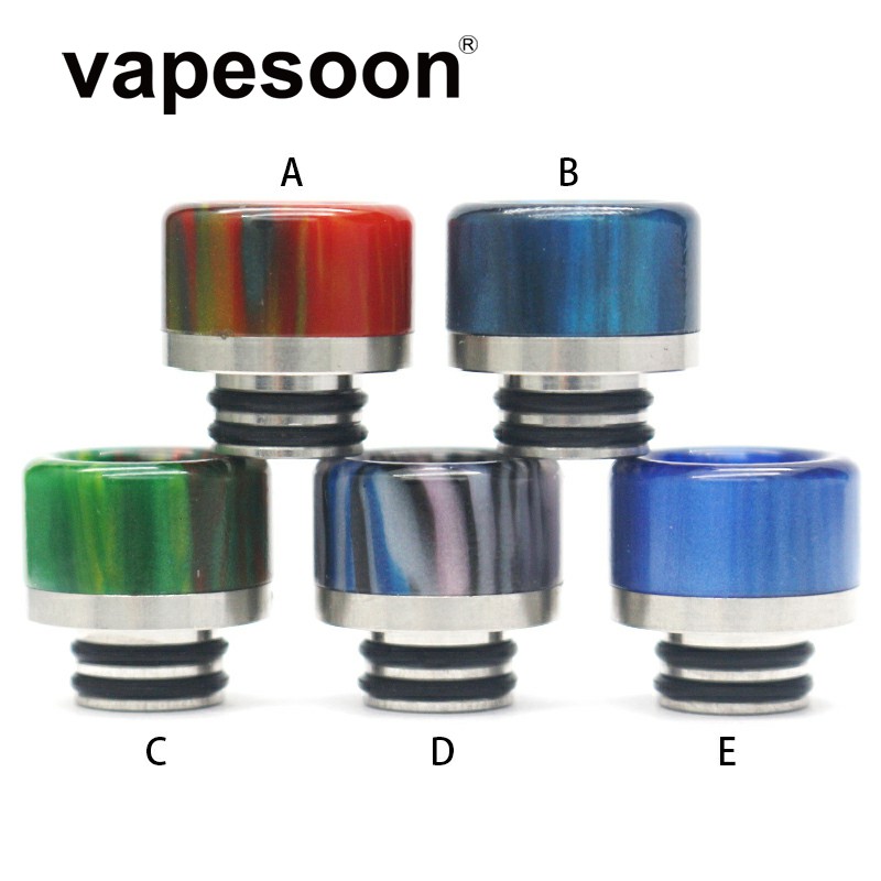 VapeSoon 810 Stainless Steel + Resin Hybrid Material Drip Tip For Falcon Nunchaku TFV12 Baby Prince etc DHL Free Shippping
VapeSoon 810 Stainless Steel + Resin Hybrid Material Drip Tip For Falcon Nunchaku TFV12 Baby Prince etc DHL Free Shippping