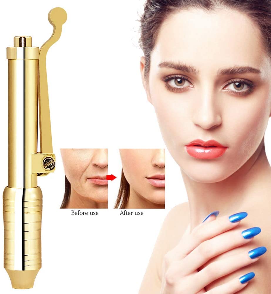 Multi Shoot Gold Hyaluron Pen for Anti Wrinkle Lip Lifting No Needle Beauty Machine Meso Gun Lip Injection with High Pressure Nose Filling
Multi Shoot Gold Hyaluron Pen for Anti Wrinkle Lip Lifting No Needle Beauty Machine Meso Gun Lip Injection with High Pressure Nose Filling