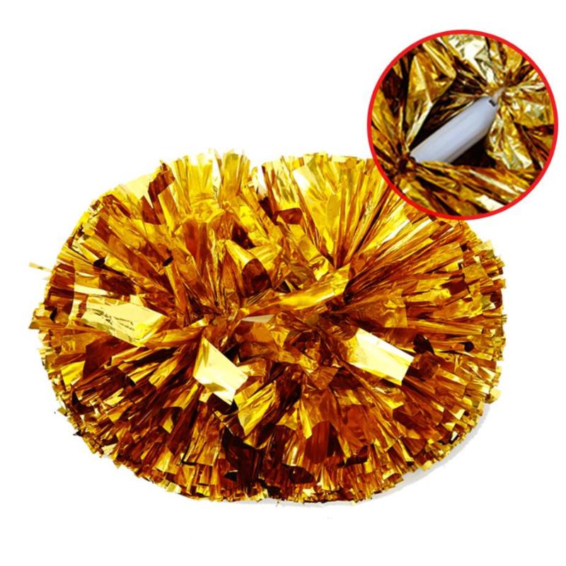 High quality 35CM game pompoms cheering supplies Cheerleader pom poms supplies PVC pompons Color can free combination 110 gram
High quality 35CM game pompoms cheering supplies Cheerleader pom poms supplies PVC pompons Color can free combination 110 gram