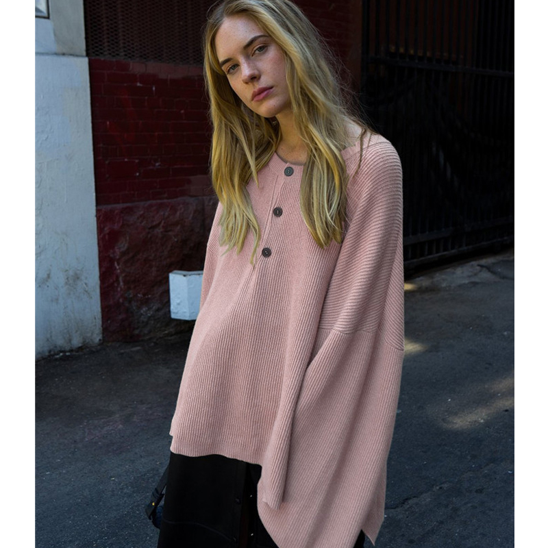 AEL Wool Blend Pullover Loose Casual Knitted Sweater Side Split Women' Top Lace Up Trousers Knitted Loose Pants Spring 2020
AEL Wool Blend Pullover Loose Casual Knitted Sweater Side Split Women' Top Lace Up Trousers Knitted Loose Pants Spring 2020