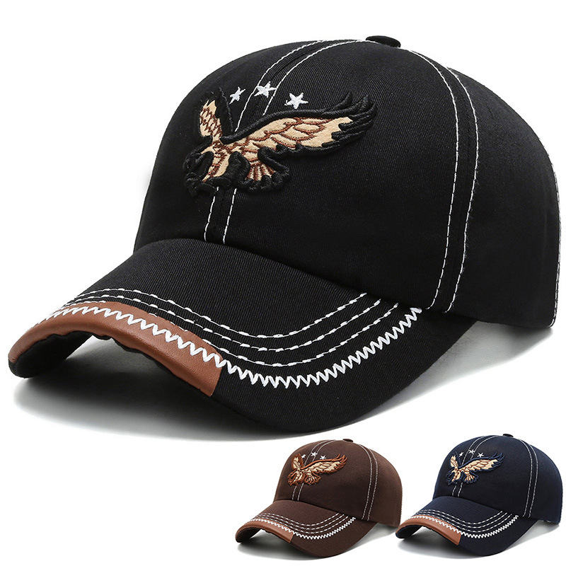 Men's baseball cap simple spring and summer style personality trend Korean embroidery youth wild cap, Black
Men's baseball cap simple spring and summer style personality trend Korean embroidery youth wild cap, Black