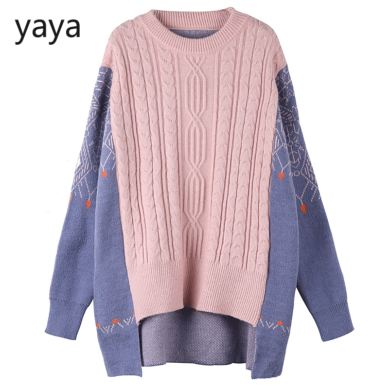 Colorblock Lazy Wind Loose Sweater Female Pullover Twist Jacket Top Long Sleeve Autumn/Winter New, Gray
Colorblock Lazy Wind Loose Sweater Female Pullover Twist Jacket Top Long Sleeve Autumn/Winter New, Gray