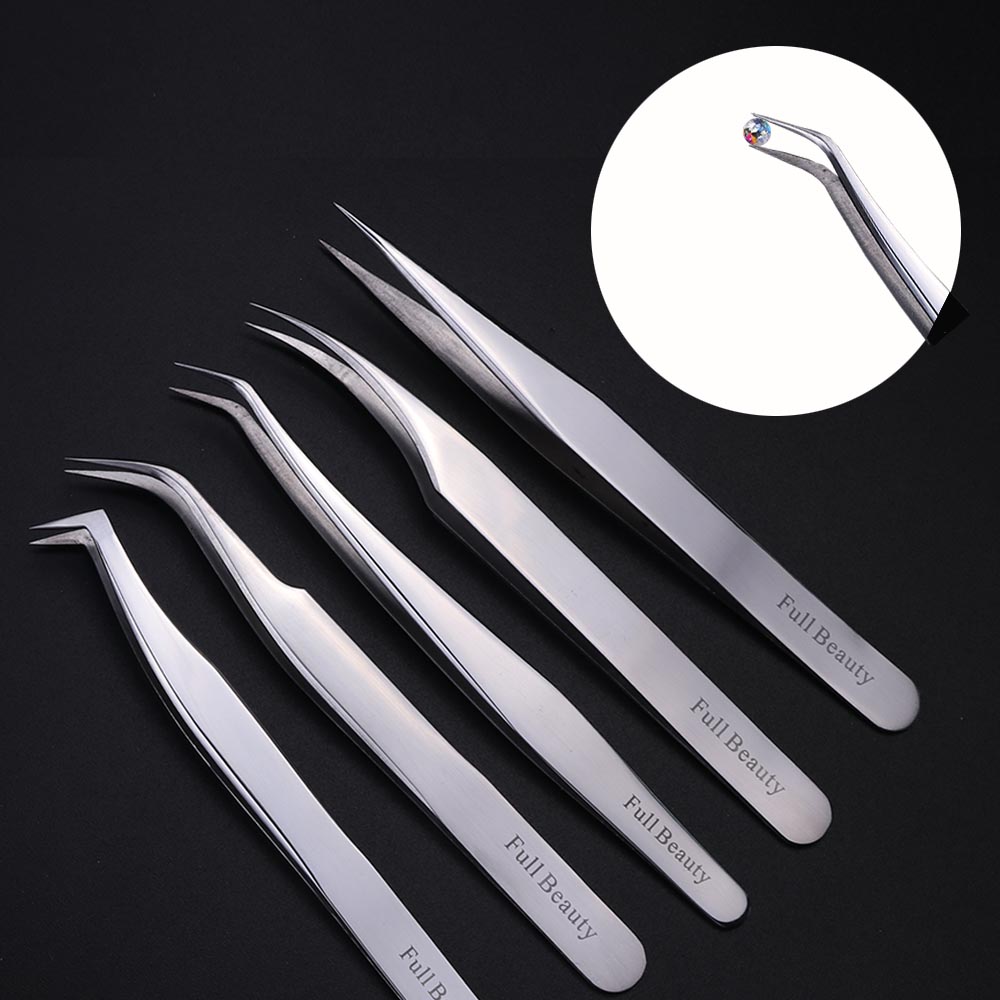 1pc Stainless Eyebrow Tweezers Picking Eyelash Rhinestone Tip Forceps Curved Straight Precision Extension Makeup Tool LAU01-05-1
1pc Stainless Eyebrow Tweezers Picking Eyelash Rhinestone Tip Forceps Curved Straight Precision Extension Makeup Tool LAU01-05-1