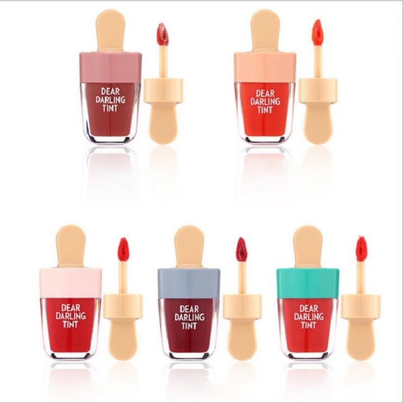 Korean ETUDE HOUSE Dear Darling Tint Lipgloss Ice Cream Makeup Liquid Matte Lipstick Lasting Cream Moisturizing Waterproof Lip Gloss 5 Color, Customize
Korean ETUDE HOUSE Dear Darling Tint Lipgloss Ice Cream Makeup Liquid Matte Lipstick Lasting Cream Moisturizing Waterproof Lip Gloss 5 Color, Customize