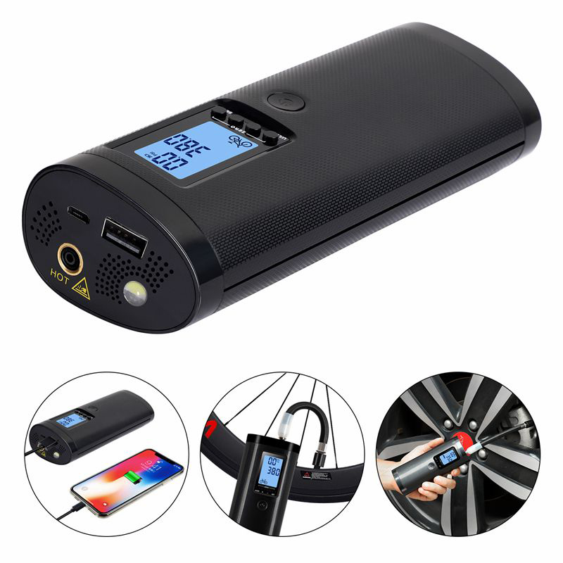 Portable Air Bike Pump Mini Electric Inflator Rechargeable Air Pump Auto Car Inflatable Rechargeable Compressor
Portable Air Bike Pump Mini Electric Inflator Rechargeable Air Pump Auto Car Inflatable Rechargeable Compressor