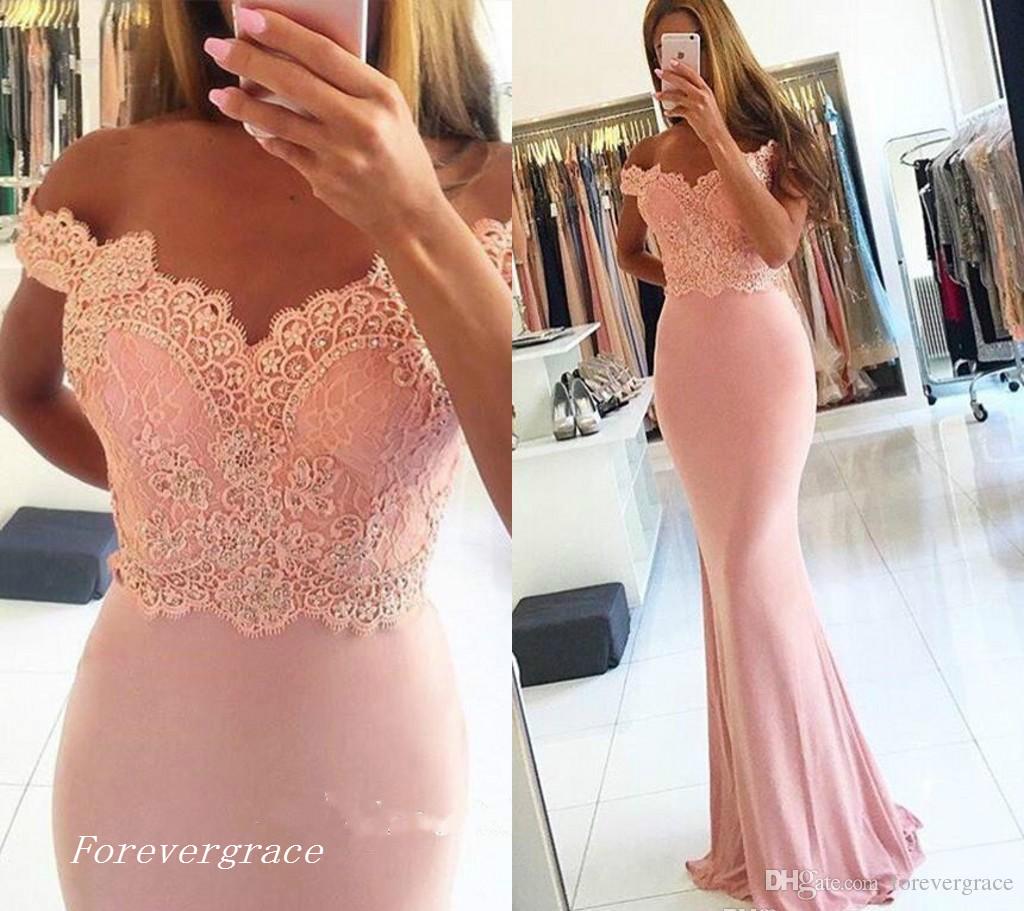 2019 Off the Shoulder Blush Pink Mermaid Prom Dress Lace Formal Holidays Wear Graduation Evening Party Pageant Gown Custom Made Plus Size, Silver
2019 Off the Shoulder Blush Pink Mermaid Prom Dress Lace Formal Holidays Wear Graduation Evening Party Pageant Gown Custom Made Plus Size, Silver