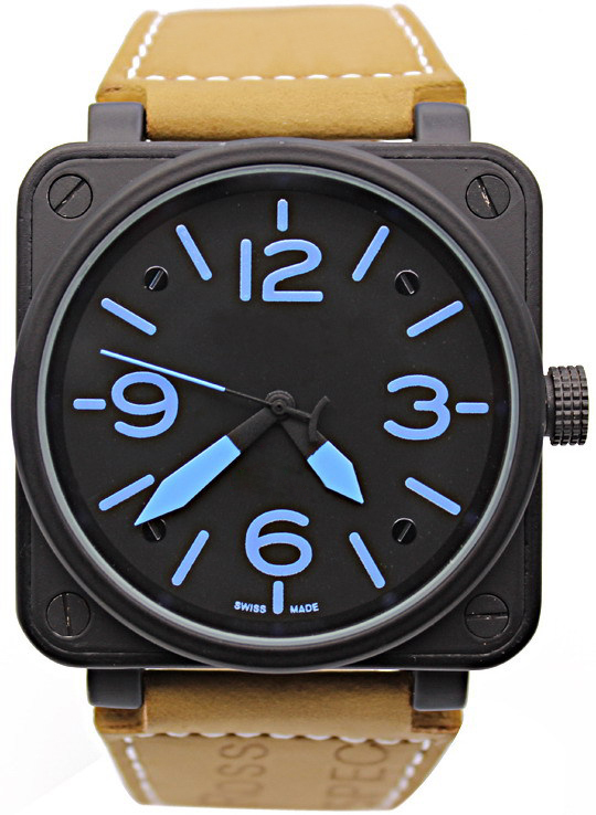 New Style Men's Automatic Mechanical Limited Edition Watch Aviation Men Sport Dive Watches Black Case BR01-92 Black pu wristwatches #18, Slivery;brown
New Style Men's Automatic Mechanical Limited Edition Watch Aviation Men Sport Dive Watches Black Case BR01-92 Black pu wristwatches #18, Slivery;brown