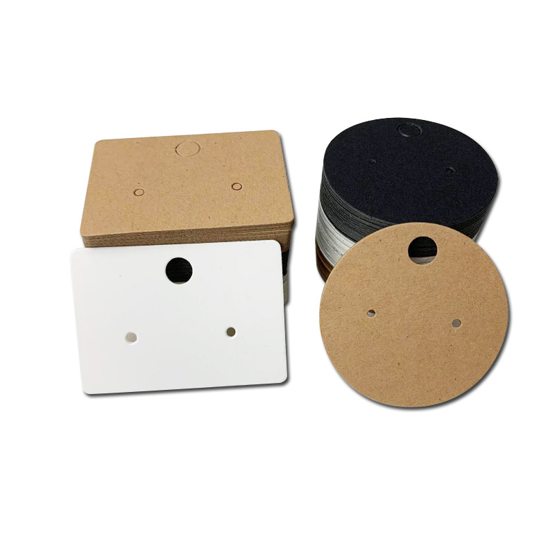 Kraft Paper Ear Studs Hang Tag Jewelry Display Card Earring Stand Blank Display Card Rectangle Round DIY Favor Price Label Tag
Kraft Paper Ear Studs Hang Tag Jewelry Display Card Earring Stand Blank Display Card Rectangle Round DIY Favor Price Label Tag