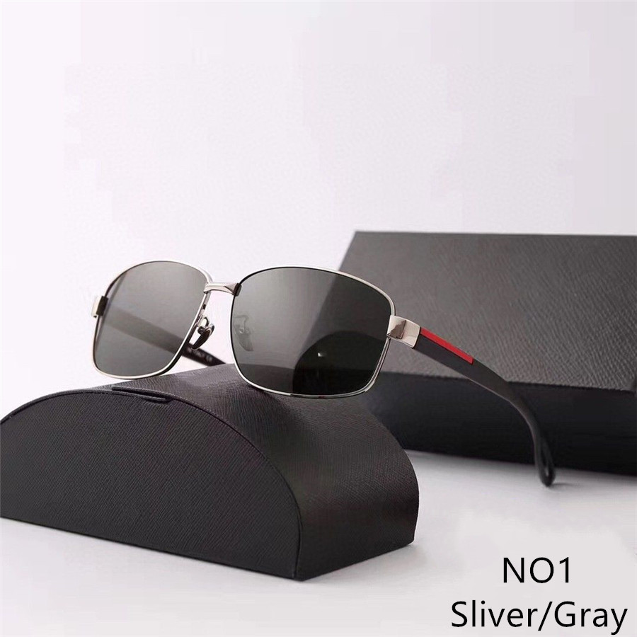 Goggle Sunglasses Adumbral Polorized Man Woman Sunglasses UV400 5 Colors High Quality with Box