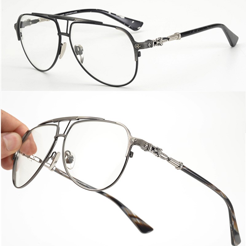 Chrome Brand Optical Frame Glasses Men Women Big Eyeglasses Frames Fashion Personality Spectacle Frames Myopia Eyewear with Original Box
Chrome Brand Optical Frame Glasses Men Women Big Eyeglasses Frames Fashion Personality Spectacle Frames Myopia Eyewear with Original Box