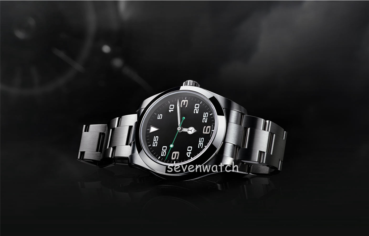 36mm Casual Watch For Men Women Fashion Classic Style Stainless Steel Strap King Automatic Watches 116610 Movement Wristwatches HOT sell, Black
36mm Casual Watch For Men Women Fashion Classic Style Stainless Steel Strap King Automatic Watches 116610 Movement Wristwatches HOT sell, Black
