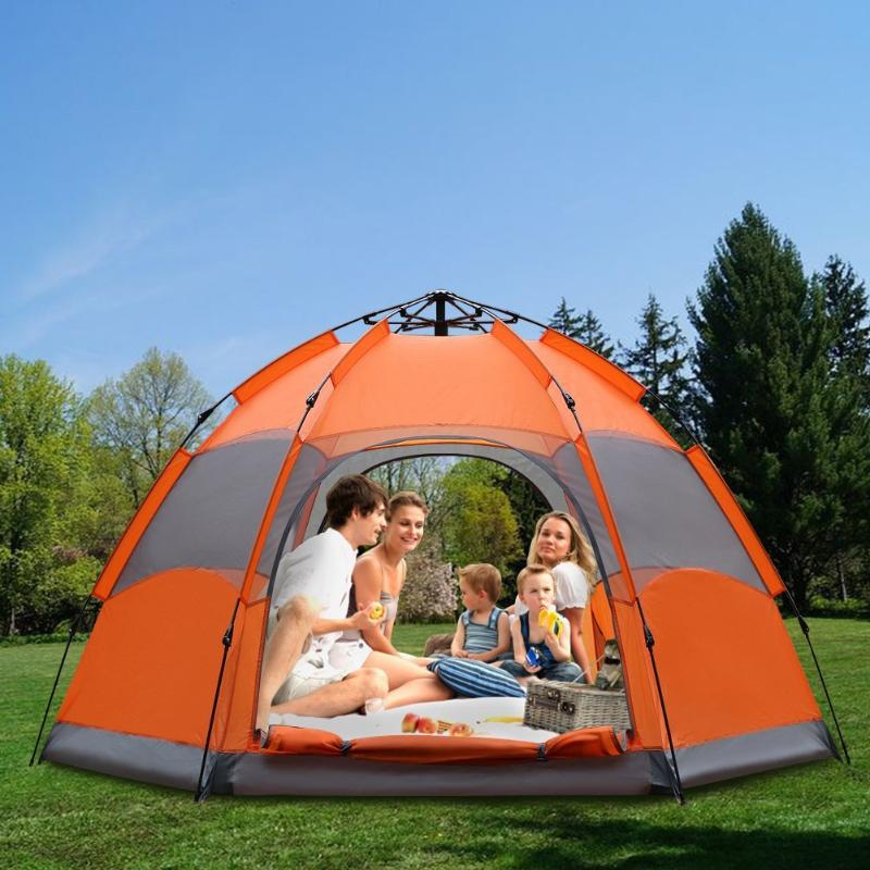 5-8 Person Tent Outdoor Camping Tent Quick Automatic Opening One Touch Family 2 Layer Waterproof
5-8 Person Tent Outdoor Camping Tent Quick Automatic Opening One Touch Family 2 Layer Waterproof