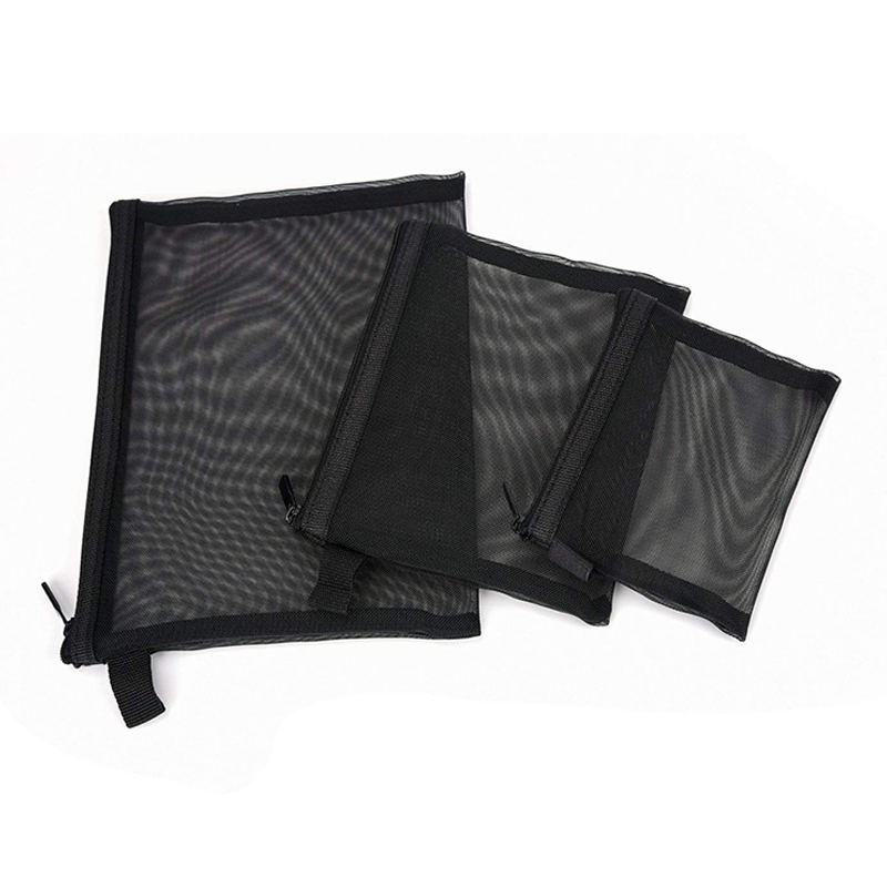LJL-Zipper Mesh Bags, Pack of 3 (S/M/L), Beauty Makeup Cosmetic Accessories Organizer, Travel Toiletry Kit Set Storage Pouch, Bl, Black
LJL-Zipper Mesh Bags, Pack of 3 (S/M/L), Beauty Makeup Cosmetic Accessories Organizer, Travel Toiletry Kit Set Storage Pouch, Bl, Black