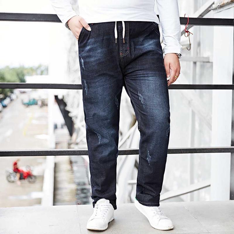 8XL Plus Size Harem Jeans Men Casual Hip Hop Denim Pants Elastic Waist Stretch Jeans Pants Loose Baggy Trousers Man Clothing, Black blue
8XL Plus Size Harem Jeans Men Casual Hip Hop Denim Pants Elastic Waist Stretch Jeans Pants Loose Baggy Trousers Man Clothing, Black blue
