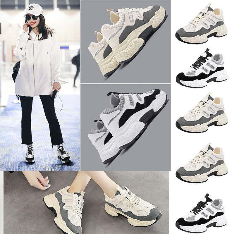 wholesale platform women old dad shoes triple white grey black mesh breathable comfortable sports designer sneakers size 35-40, A1
wholesale platform women old dad shoes triple white grey black mesh breathable comfortable sports designer sneakers size 35-40, A1
