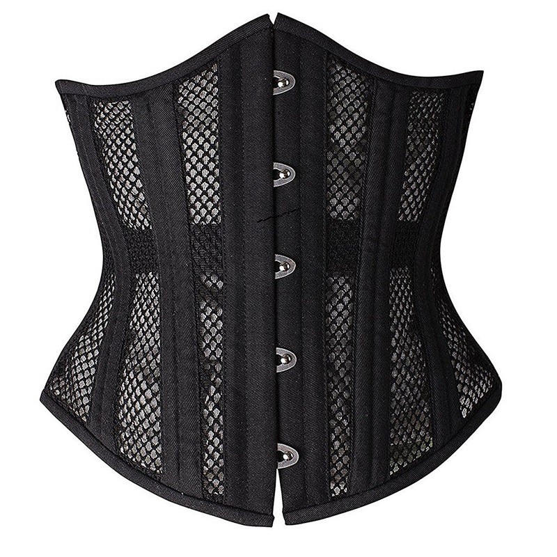24 Steel Bones Women Mesh Instant Shape Waist Trainer Underbust Corset Body Shapers 28cm Height Torso Girdles Waist Slimming Belt XS-3XL, White
24 Steel Bones Women Mesh Instant Shape Waist Trainer Underbust Corset Body Shapers 28cm Height Torso Girdles Waist Slimming Belt XS-3XL, White