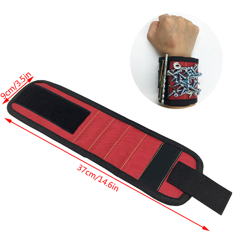 Magnetic Wristband Hand Wraps Tool Bag Electrician Wrist Screws Holder Bracelet For Home Repair
Magnetic Wristband Hand Wraps Tool Bag Electrician Wrist Screws Holder Bracelet For Home Repair