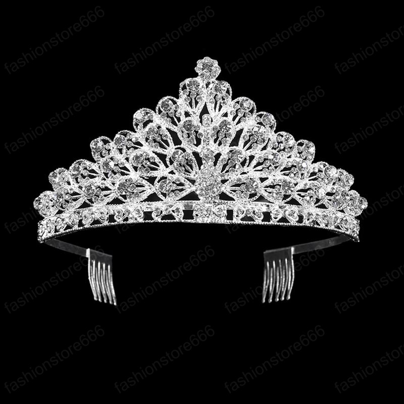 Silver Color Flower Rhinestone Crystal Bride Pageant Tiaras Crown with Comb Bridal Diadem Wedding Hair Accessories
Silver Color Flower Rhinestone Crystal Bride Pageant Tiaras Crown with Comb Bridal Diadem Wedding Hair Accessories