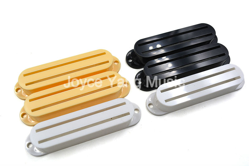 Niko 1 Set of 3pcs Cream/White/Black Dual Rail Humbucker Pickup Covers For Fender Strat/Tele Style Electric Guitar
Niko 1 Set of 3pcs Cream/White/Black Dual Rail Humbucker Pickup Covers For Fender Strat/Tele Style Electric Guitar