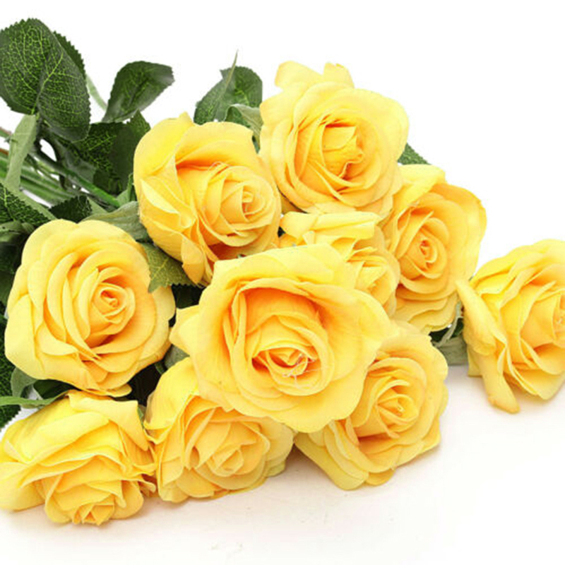 20pcs Set Party Display Centerpiece Rose Bridal Design Events Garden Fake Flower, Yellow
20pcs Set Party Display Centerpiece Rose Bridal Design Events Garden Fake Flower, Yellow