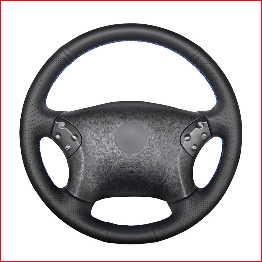 Black PU Artificial Leather Car Steering Wheel Cover for Mercedes Benz W203 C-Class 2001 2002 2003 2004 2005 2006 2007
Black PU Artificial Leather Car Steering Wheel Cover for Mercedes Benz W203 C-Class 2001 2002 2003 2004 2005 2006 2007