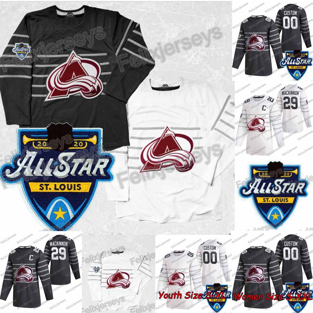 29 Nathan MacKinnon 2020 All Star Colorado Avalanche Stadium Series Mikko Rantanen Cale Makar Burakovsky Donskoi Nazem Kadri Landeskog, Navy red youth size: s-xl
29 Nathan MacKinnon 2020 All Star Colorado Avalanche Stadium Series Mikko Rantanen Cale Makar Burakovsky Donskoi Nazem Kadri Landeskog, Navy red youth size: s-xl