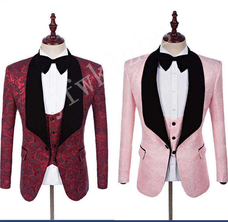 Handsome Groomsmen Shawl Lapel Groom Tuxedos Mens Wedding Dress Man Jacket Blazer Prom Dinner (Jacket+Pants+Tie+Vest) A163, Same as image
Handsome Groomsmen Shawl Lapel Groom Tuxedos Mens Wedding Dress Man Jacket Blazer Prom Dinner (Jacket+Pants+Tie+Vest) A163, Same as image
