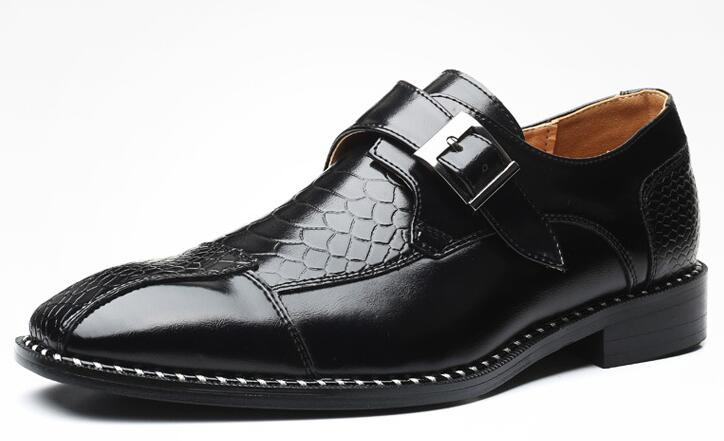 Autumn Christmas Party Men Dress Shoes Solid Color Big Size Business Square Toe Shoes Fashion Men Shoes, Black
Autumn Christmas Party Men Dress Shoes Solid Color Big Size Business Square Toe Shoes Fashion Men Shoes, Black
