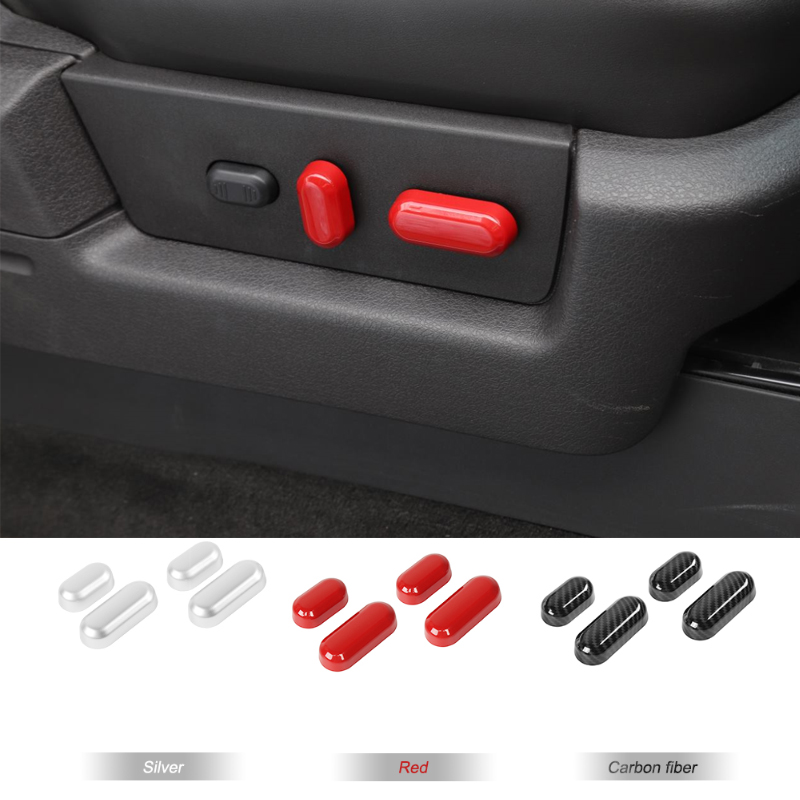 ABS Carbon Fiber Grain Seat Adjustment Switch Decorative Trim For Ford F150 Raptor 2009-2014 Car Interior Accessories
ABS Carbon Fiber Grain Seat Adjustment Switch Decorative Trim For Ford F150 Raptor 2009-2014 Car Interior Accessories