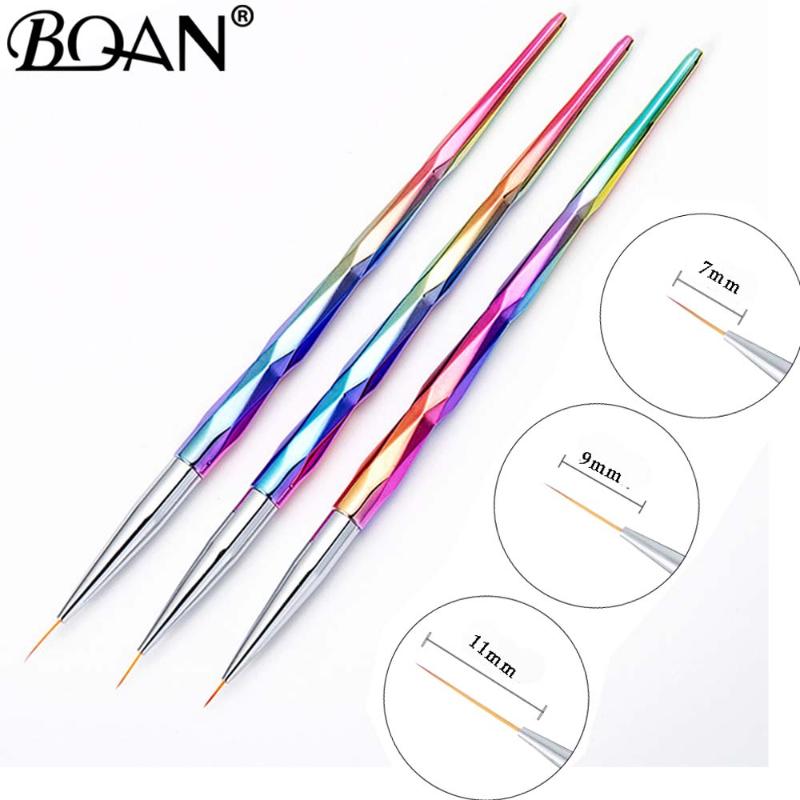 3Pcs 7 /9/11mm UV Gel Drawing Painting Nail Liner Brush Acrylic Nail Pen French Mixed Colors Gourd Handle Art Tools
3Pcs 7 /9/11mm UV Gel Drawing Painting Nail Liner Brush Acrylic Nail Pen French Mixed Colors Gourd Handle Art Tools
