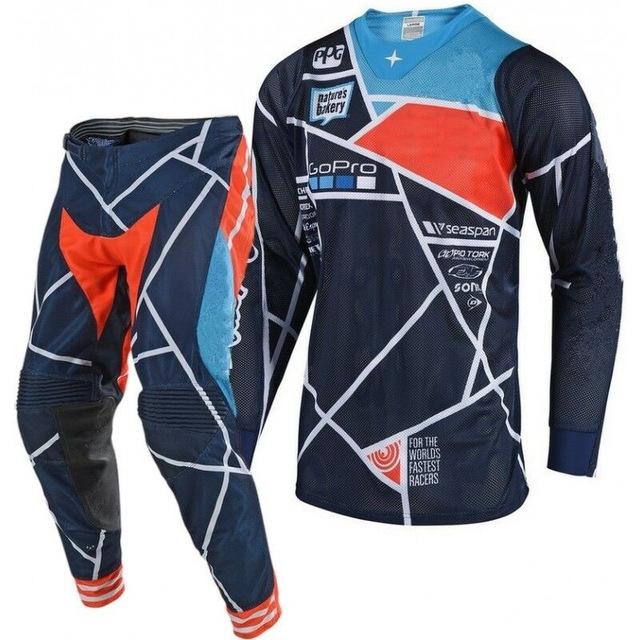 SE AIR Mototross SUD KIT OF-TROAD MTB DH MX Racing Maglia E Pantanti Motore DI …