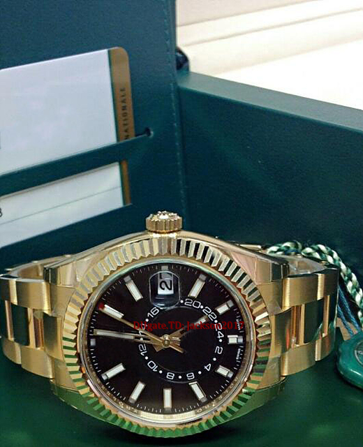 Original box certificate Mens watches Sky-Dweller 326938 Yellow Gold 42mm Asia 2813 movement
Original box certificate Mens watches Sky-Dweller 326938 Yellow Gold 42mm Asia 2813 movement
