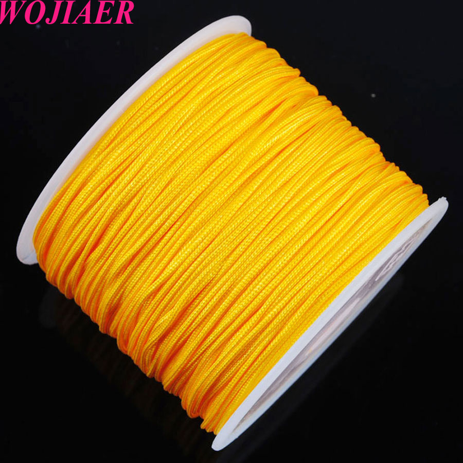 1mm Nylon Beading Cord 40m 1Pcs for Men's Women Bracelet Necklaces Jewelry Making BH311