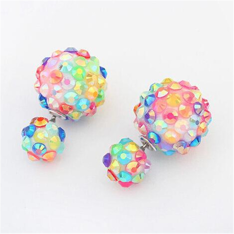 New Fashion Hot Selling Earrings Double Side Shining Rhinestone Stud Earrings Big Pearl Earrings For Women E61
New Fashion Hot Selling Earrings Double Side Shining Rhinestone Stud Earrings Big Pearl Earrings For Women E61