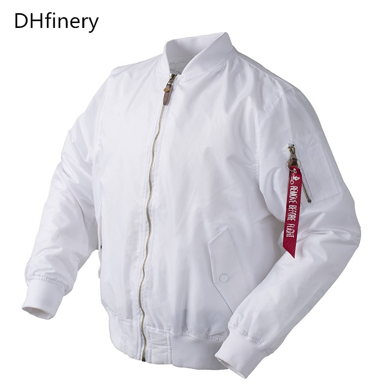 Men's Jackets DHfinery Thin White Bomber Flight Rain Windbreaker Waterproof Varsity Letterman Baseball Jacket Size: -2XL FL03
Men's Jackets DHfinery Thin White Bomber Flight Rain Windbreaker Waterproof Varsity Letterman Baseball Jacket Size: -2XL FL03
