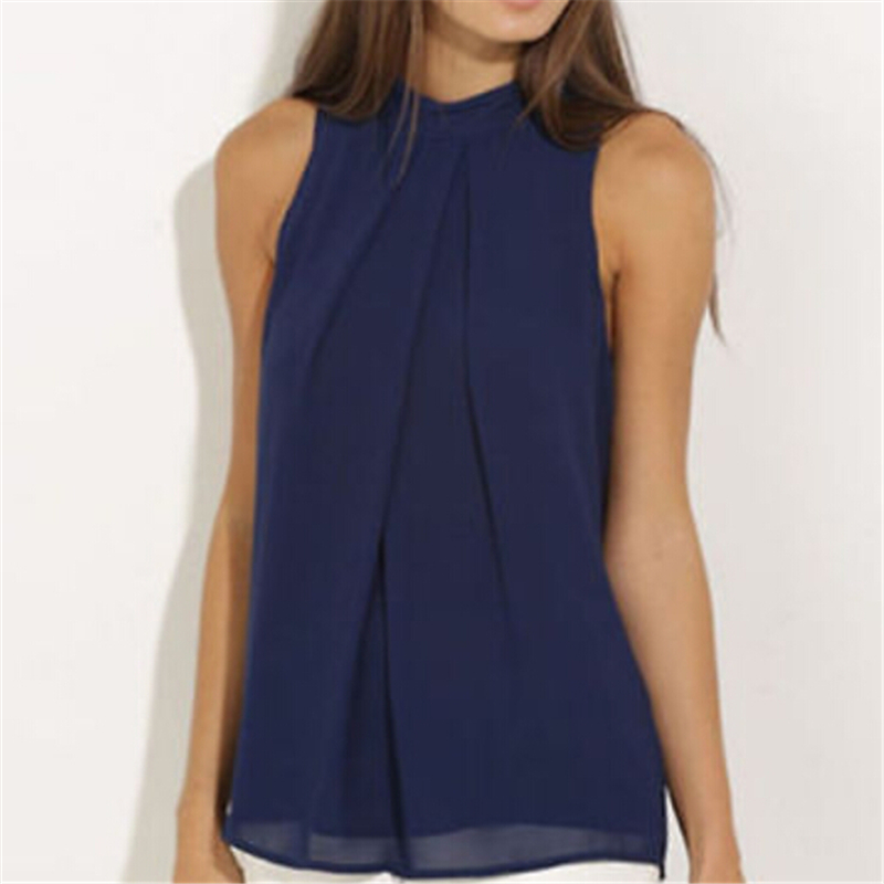 Fashion Women Casual Sleeveless Vest Tank Tops Casual Loose Chiffon Tee Shirt Blouse Elegant Party Tops Ladies Summer Clothes, As photo shows
Fashion Women Casual Sleeveless Vest Tank Tops Casual Loose Chiffon Tee Shirt Blouse Elegant Party Tops Ladies Summer Clothes, As photo shows