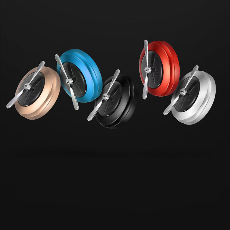 Aromatherapy Seat Scent Dispenser for Cars - Solar Powered, 360 Degree Rotating