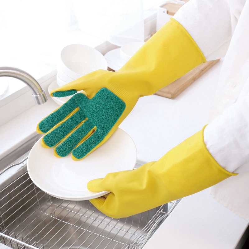 Durable Latex five-finger Cleaning Gloves compound sponge scouring glove Home Cleaning Gloves for Winter Anti Freeze Dishwaing
Durable Latex five-finger Cleaning Gloves compound sponge scouring glove Home Cleaning Gloves for Winter Anti Freeze Dishwaing