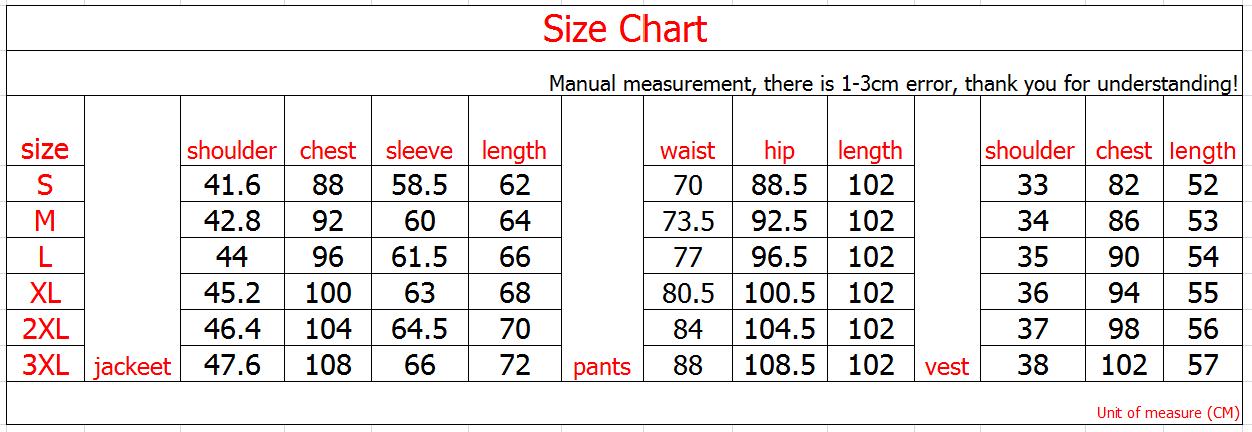 Men's suits men's business casual suit blazer with trousers and vest slim-fit striped suit wedding banquet formal suit dress