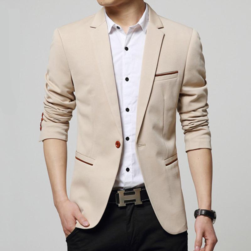 Wholesale- factory price spring autumn men fashion one buttons Blazers Suits men business casual Blazers Suits high quality, Khaki
Wholesale- factory price spring autumn men fashion one buttons Blazers Suits men business casual Blazers Suits high quality, Khaki
