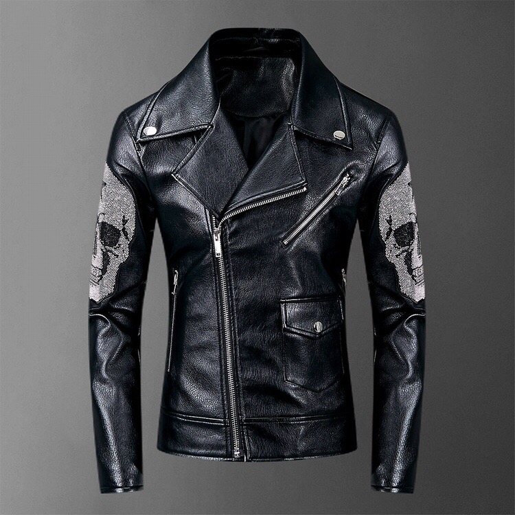 2019 New Fashion Autumn Male Leather Jacket Black Brown Mens Stand Collar Coats Leather Biker Jackets Motorcycle Leather Jacket
2019 New Fashion Autumn Male Leather Jacket Black Brown Mens Stand Collar Coats Leather Biker Jackets Motorcycle Leather Jacket