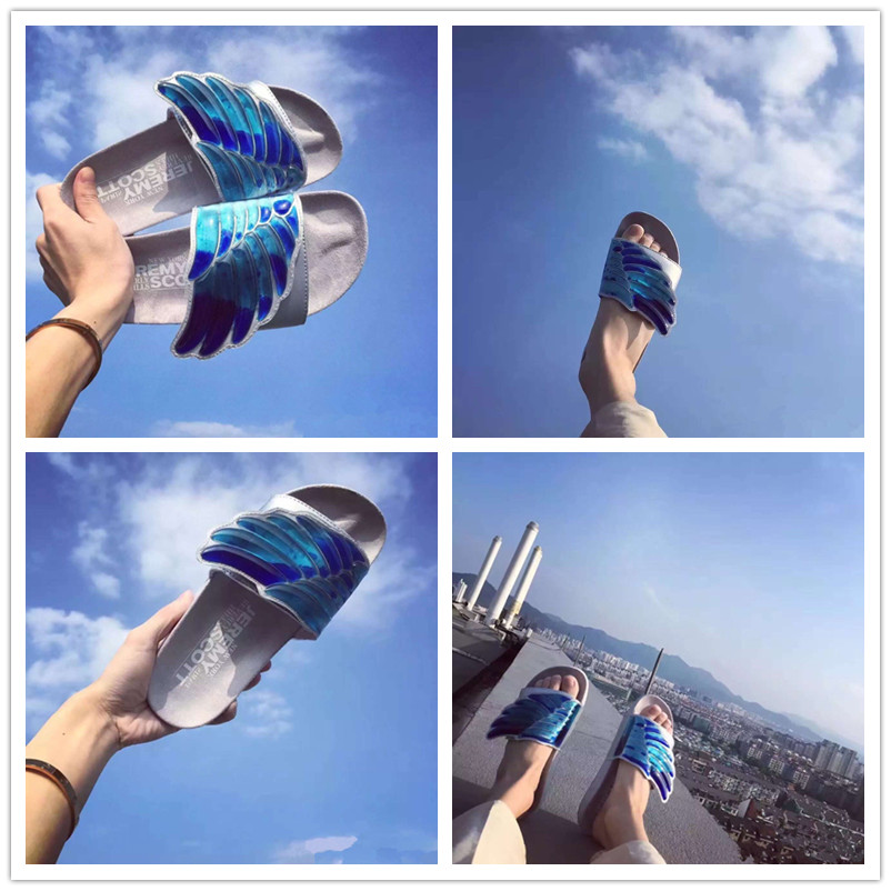 Hot Sale- Jeremy S0cott x Gel Wing Adilette Slides Beach Slippers Men Women Silver grey Aqua green Fashion Shoes wings Slipper 36-45, Multi
Hot Sale- Jeremy S0cott x Gel Wing Adilette Slides Beach Slippers Men Women Silver grey Aqua green Fashion Shoes wings Slipper 36-45, Multi