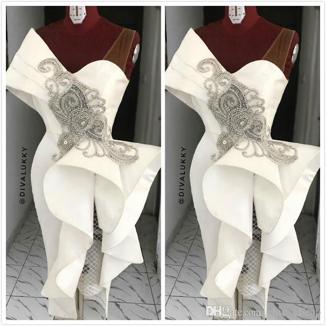 2020 New Cocktail Prom Dresses With Bead Ruffle Sheath Short Party Evening Gown Arabic Sleeveless Plus Size Robe De Soiree Guest Wear BC3053, Sage
2020 New Cocktail Prom Dresses With Bead Ruffle Sheath Short Party Evening Gown Arabic Sleeveless Plus Size Robe De Soiree Guest Wear BC3053, Sage