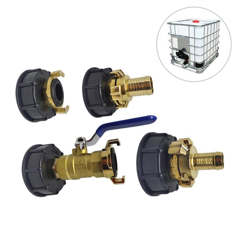 IBC Tank Adapter S60X6 To Brass Tap Replacement Fitting Parts For Garden Water Connectors Adapter Connector Accessories
IBC Tank Adapter S60X6 To Brass Tap Replacement Fitting Parts For Garden Water Connectors Adapter Connector Accessories