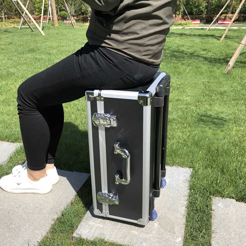 20-inch pull-rod toolbox Hardware tool Aluminum alloy box Photography equipment -proof and moisture-proof protection case
20-inch pull-rod toolbox Hardware tool Aluminum alloy box Photography equipment -proof and moisture-proof protection case