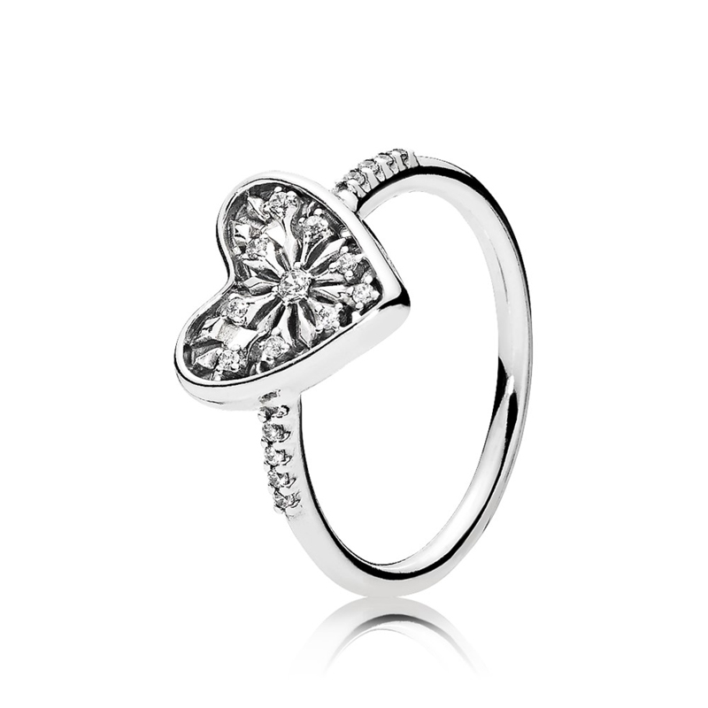 925 Sterling Silver Rings Heart of Winter Ring For Women Wedding Engagement Jewelry
925 Sterling Silver Rings Heart of Winter Ring For Women Wedding Engagement Jewelry