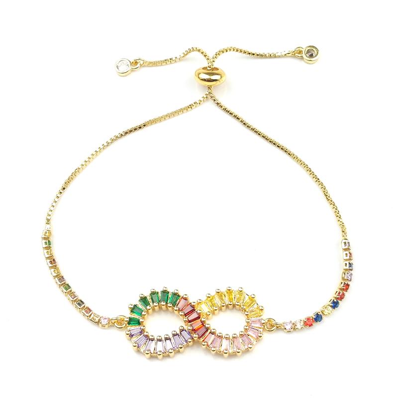 Charm Bracelets Rainbow Infinity Bracelet Women Pulseras Mujer Moda 2021 Snake Chain Zirconia Tennis Jewellery Arcoiris
Charm Bracelets Rainbow Infinity Bracelet Women Pulseras Mujer Moda 2021 Snake Chain Zirconia Tennis Jewellery Arcoiris