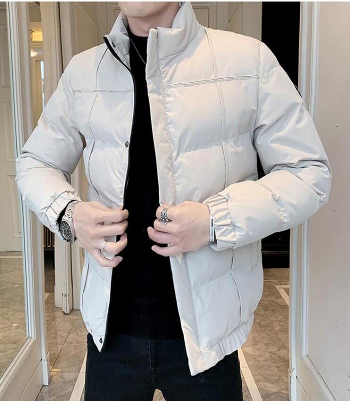 Men winter Jacket Slim Fit Male Jacket New Mens Cotton Coat Man Jackets Zipper Warm Cotton-Padded Coat Male Clothes, Beige
Men winter Jacket Slim Fit Male Jacket New Mens Cotton Coat Man Jackets Zipper Warm Cotton-Padded Coat Male Clothes, Beige